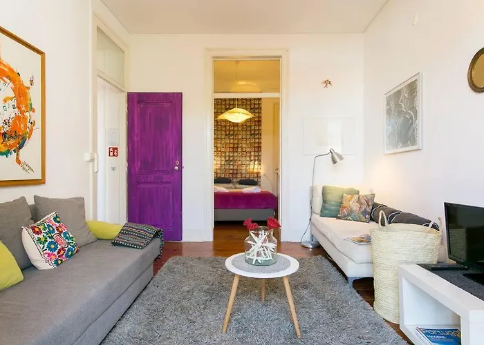 Principe Real Orange Tree W/ View 3 Bedrooms Flat! Apartamento