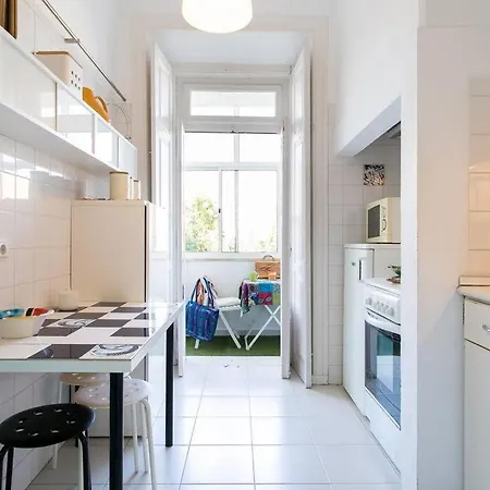 Principe Real Orange Tree W/ View 3 Bedrooms Flat! Apartment