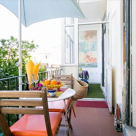 Principe Real Orange Tree W/ View 3 Bedrooms Flat! Appartement