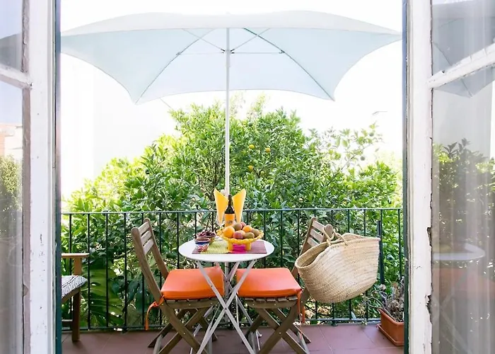 Principe Real Orange Tree W/ View 3 Bedrooms Flat! Apartment Lissabon