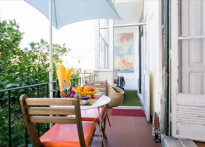 Principe Real Orange Tree W/ View 3 Bedrooms Flat! Apartment